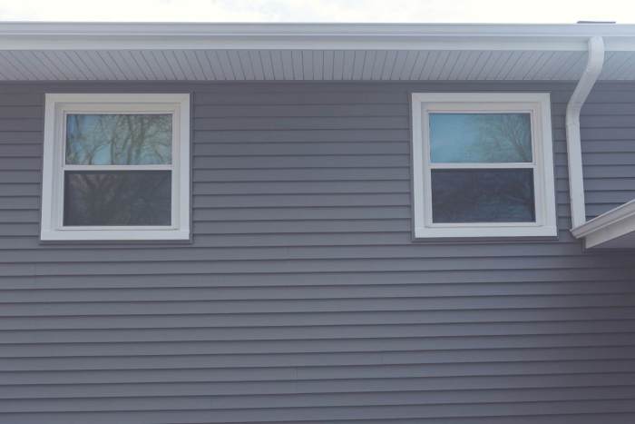 Siding and window replacement
